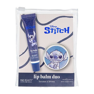 Mad Beauty Stitch Denim Set - Dárková sada péče o rty