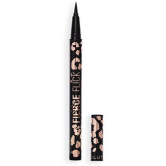 Makeup Revolution Fierce Flick Felt Eyeliner Pen - Oční linky 0,5 ml Black