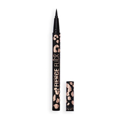 Makeup Revolution Fierce Flick Felt Eyeliner Pen - Oční linky 0,5 ml Black