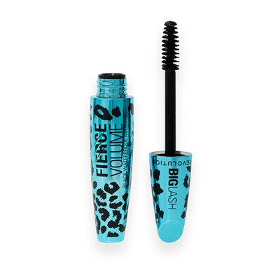 Makeup Revolution Fierce Volume Waterproof Mascara - Voděodolná řasenka pro objem řas 9 g Black