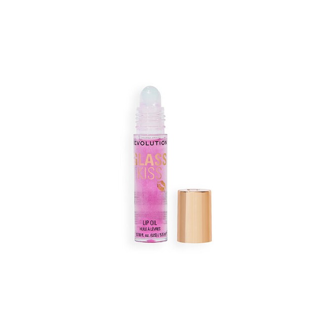 Makeup Revolution Glass Kiss Lip Oil - Olej na rty 5,5 ml Mermaid Blue Shimmer