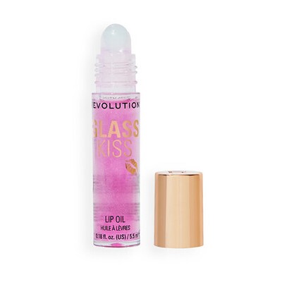 Makeup Revolution Glass Kiss Lip Oil - Olej na rty 5,5 ml Pixiedust Green Shimmer