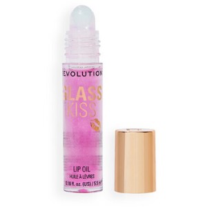 Makeup Revolution Glass Kiss Lip Oil - Olej na rty 5,5 ml Pixiedust Green Shimmer
