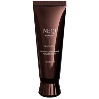 NEQI Dark Brown Glossing Mask - Maska pro tmavé vlasy 120ml