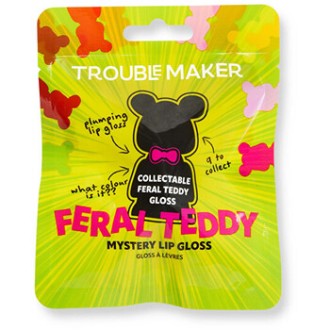 Trouble Maker Feral Teddy Mystery Plumping Lip Gloss - Lesk na rty 1.1ml