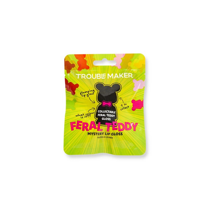 Trouble Maker Feral Teddy Mystery Plumping Lip Gloss - Lesk na rty 1.1ml