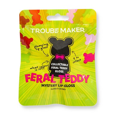 Trouble Maker Feral Teddy Mystery Plumping Lip Gloss - Lesk na rty 1.1ml