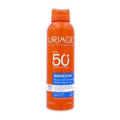 Uriage SPF 50+ Moisturizing Dry Mist - Opalovací mlha 200ml