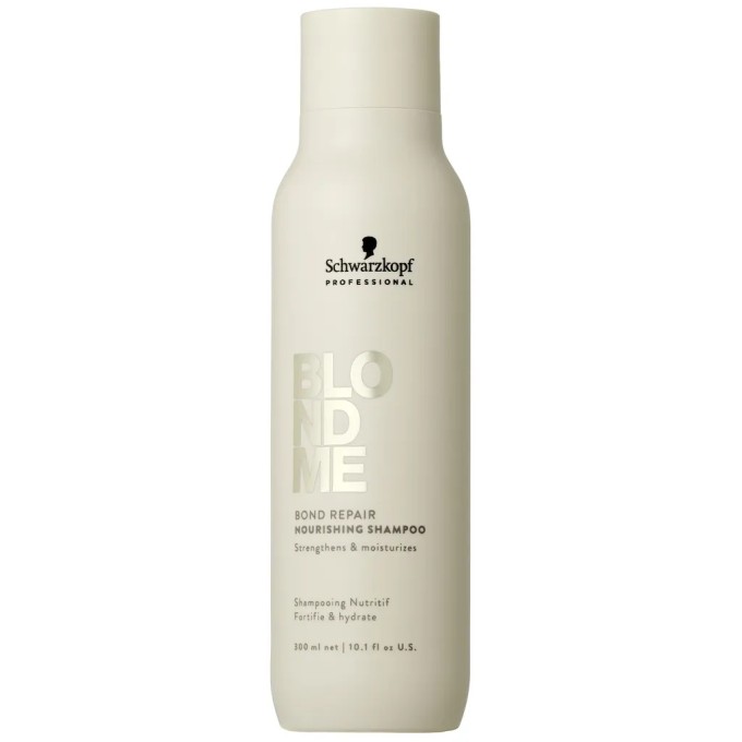Schwarzkopf Professional BlondMe Bond Repair Nourishing Shampoo - maitinamasis šampūnas šviesiems