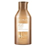 Redken All Soft Conditioner - plaukų kondicionierius sausiems, šiurkštiems ir trapiems plaukams, 500 ml