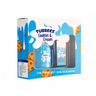 Tubbees Cookies & Cream Dárková sada EDP 50 ml a tělový sprej 75 ml 50