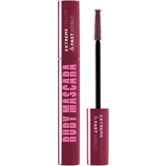Dermacol Ruby Mascara Extreme Volume & Fast Effect - Barevná řasenka 1
