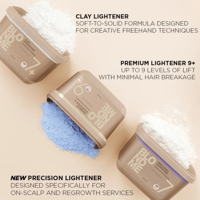 Schwarzkopf Professional Blond Me Bond Enforcing Premium Lightener - Hair color 9+ 450 g