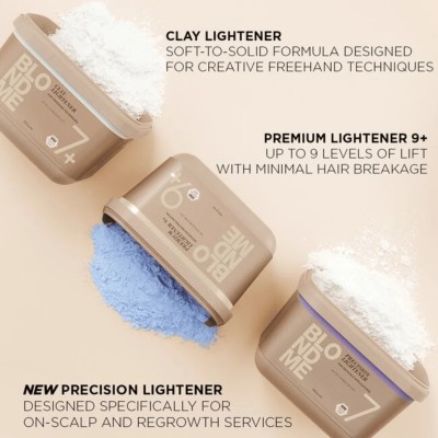 Schwarzkopf Professional Blond Me Bond Enforcing Premium Lightener - Hair color 9+ 450 g