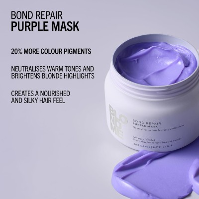 Schwarzkopf Professional BlondMe Bond Repair Purple Mask - Neutralizuj