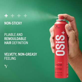 Schwarzkopf Professional Osis+ Velvet Lightweight Wax-Effect Spray 200 ml 2
