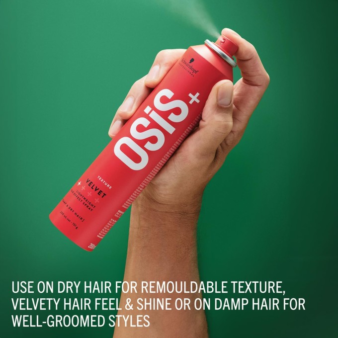 Schwarzkopf Professional Osis+ Velvet Lightweight Wax-Effect Spray 200 ml