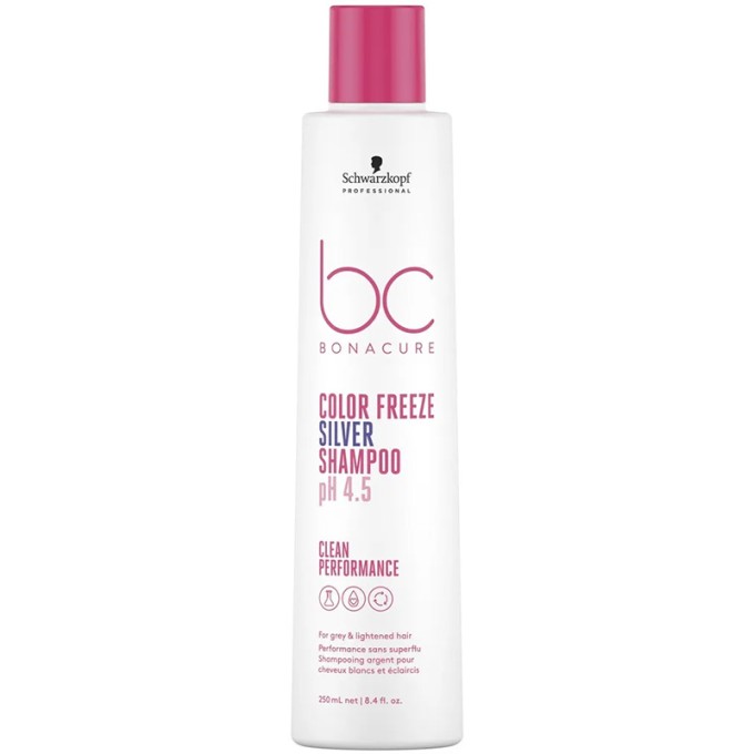 Schwarzkopf Professional BC Bonacure pH 4.5 Color Freeze Silver Shampoo 250 ml