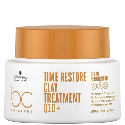 Schwarzkopf Professional BC Bonacure Q10+ Time Restore Clay Treatment Mask 200 ml