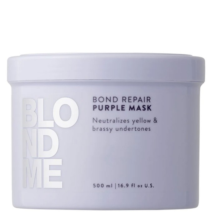 Schwarzkopf Professional BlondMe Bond Repair Purple Mask - Neutralizin