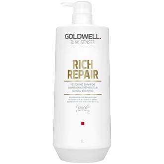Goldwell Dualsenses Rich Repair Cream Shampoo For Dry And Stressed Hair ( Dry and Brittle Hair )