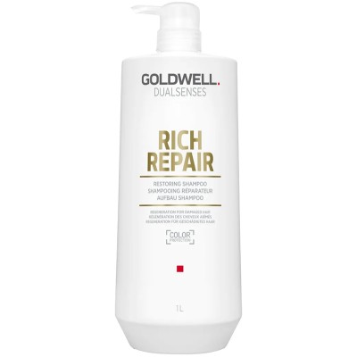 Goldwell Dualsenses Rich Repair Cream Shampoo For Dry And Stressed Hair ( Dry and Brittle Hair )