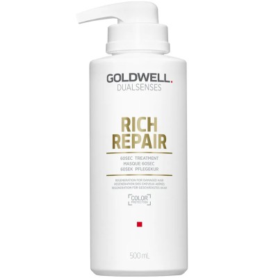 Goldwell Mask for Dry and Damaged Hair Dualsenses Rich Repair (60Sec Treatment) 500 ml