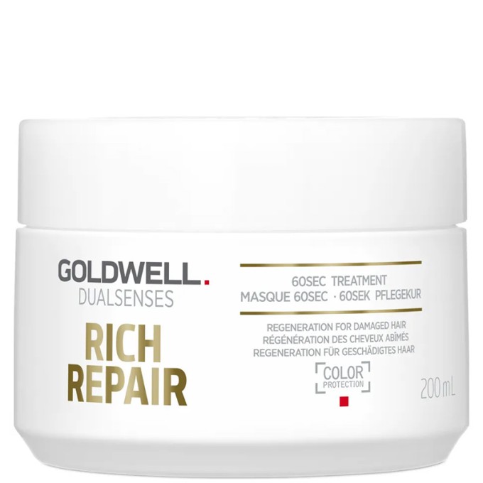 Goldwell Mask for Dry and Damaged Hair Dualsenses Rich Repair (60Sec Treatment) 200 ml