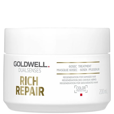 Goldwell Mask for Dry and Damaged Hair Dualsenses Rich Repair (60Sec Treatment) 200 ml