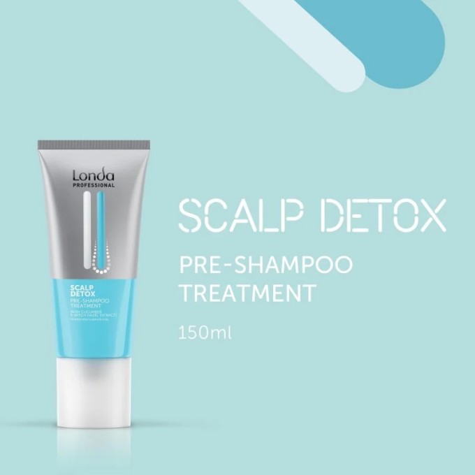 Londa Professional Scalp Detox Pre-Shampoo Treatment - prieš šampūną naudojama priemonė nuo