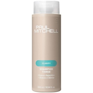 Paul Mitchell Clarifying Shampoo Three Removes Chlorine And Impurities 300 ml