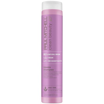 Paul Mitchell Clean Beauty Blonde Shampoo - Shampoo neutralizing yellow tones 250 ml