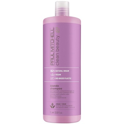 Paul Mitchell Clean Beauty Blonde Shampoo - Shampoo neutralizing yellow tones 1000 ml