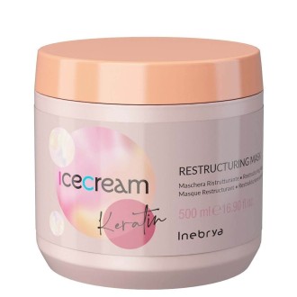Inebrya Ice Cream Keratin Restructuring Mask 500 ml