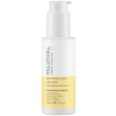 Paul Mitchell Clean Beauty Volumizing Liquid - Apimties serumas ploniems plaukams, 100 ml
