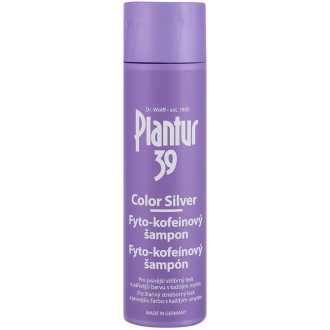 Plantur 39 Color Silver Shampoo - Phyto-caffeine shampoo neutralizing yellow tones 250 ml