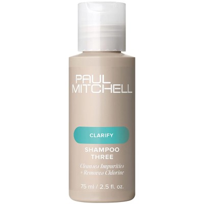 Paul Mitchell Clarifying Shampoo Three Removes Chlorine And Impurities