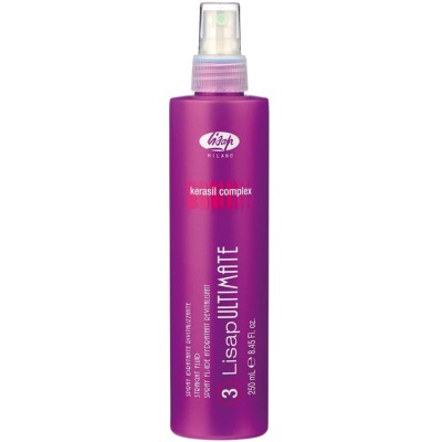 Lisap Ultimate Straight Fluid - tiesinimo purškiklis, apsaugantis nuo karščio, 250 ml