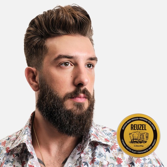 Reuzel Severed Head Clay Pomade - molio pomada plaukams, 95.8 g