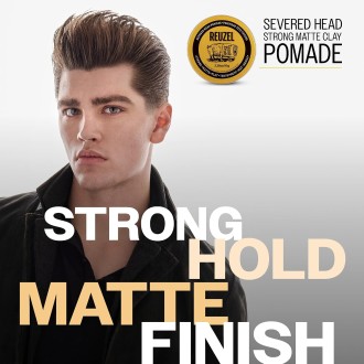 Reuzel Severed Head Clay Pomade - molio pomada plaukams, 95.8 g 2