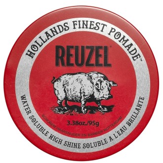 Reuzel Red Pomade Water Soluble High Sheed - Hair pomade 95 ml