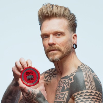 Reuzel Red Pomade Water Soluble High Sheed - Hair pomade 95 ml