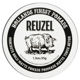 Reuzel Concrete Hold Matte Pomade - plaukų pomada, 35 g