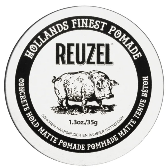 Reuzel Concrete Hold Matte Pomade - plaukų pomada, 35 g