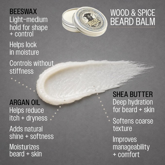 Reuzel Wood & Spice Beard Balm - Beard balm 35 g