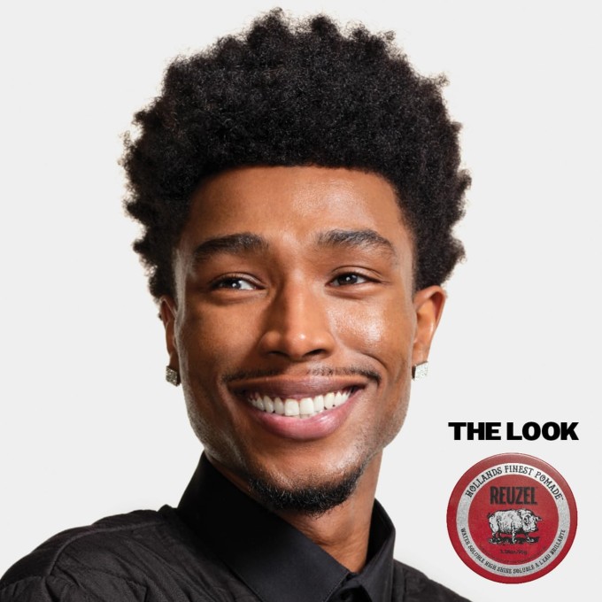 Reuzel Red Pomade Water Soluble High Sheed - Hair pomade 35 g