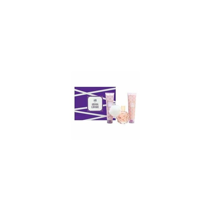 Ariana Grande Ari EDP Gift Set 100 ml, body lotion 100 ml and shower gel 100 ml 100ml