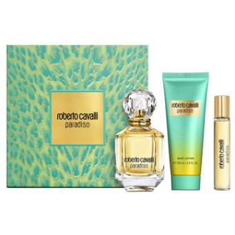Cavalli Roberto Paradiso Dárková sada EDP 75 ml, tělové mléko 100 ml a miniaturka EDP 7,5 ml 75ml