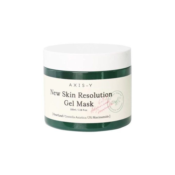 Axis-Y New Skin Resolution Gel Mask - Gelová maska pro obnovu pleti 100ml