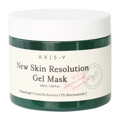 Axis-Y New Skin Resolution Gel Mask - Gelová maska pro obnovu pleti 100ml